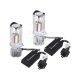 Лампочка LED H4 (Cyclone) (G11 6000K) з лінзами (G11)