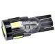 Лампочка без цоколя LED T10_W5W SMD біла 6-діодів 12V W2.1x9.5d (Solar) (упак.-10шт.) (LS286_P)