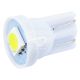 Лампочка без цоколя LED T10_W5W SMD біла 1-діод 12V W2.1x9.5d (Solar) (упак.-10шт.) (LS245_P)