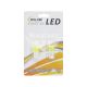 Лампочка без цоколя LED T10_W5W LEDS біла 1-діод 12V W2.1x9.5d (Solar) (к-т. 2шт.) (LC343_B2)