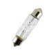 Лампочка 2-ох цокольна C10W біла 24V-10Вт SV8.5-8 41мм. (Solar) (упак.-10шт.) (2461)