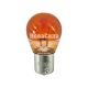Лампочка 1-но конт. груша жовта 12V-21Вт PY21W BAU15s (Solar) (упак.-10шт.) (1251)
