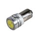 Лампочка з цоколем LED T4W LEDS біла 1-діод 12V-4Вт BA9s (Zollex) (к-т.-2шт.) (16082)