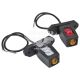 Ліхтар габаритний ріжок (HICO) LED 12-24V прямий короткий (боковий) (OBR113)
