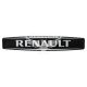 Наклейка з написом Renault (чорне тло) (силікон) 12х2,2 (71-14)