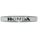 Наклейка з написом Honda (срібне тло) (силікон) 12х2,2 (69-79)