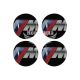Наклейка BMW M на ковпаки (силікон) діам. 7 (67-38)