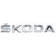 Наклейка з написом SKODA (пластм.)