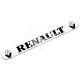 Наклейка з написом RENAULT (срібне тло) (силікон) 14х1,8 (69-80)