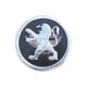Наклейка Peugeot на ковпаки (Tuning Labels) чорна 4шт. (Peugeot)