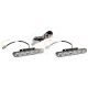Фара денного світла (Cyclone) DRL 12V LED біла 6-діодів, 9W, з повтор. поворотів (DRL-616(2))