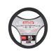 Чохол руля XL шкіра чорний 41-43см. (CarLife) (SW234XL)