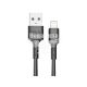 Кабель для зарядки моб. телеф. USB-A to Lightning (Brevia) 2м. чорний, Zip (51200BULZ1)