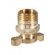 Клапан зливний латунний для компресорів1/4" вентиль баранчик (Intertool) (PT-5021)