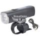 Фара велосипедна (Greys) LED 1000lm, IPX5, 5000mAh, кріпл. на кермо, 5 реж. роботи, Type-C (GR10250)