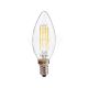Світлодіодна лампа Feron E14 Filament LB-158 6Вт 2700K C37 Свіча (5236)