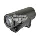 Фара велосипедна (Greys) LED 200lm, IPX5, кріпл. на кермо, роб. до 6 год, microUSD (GR10160)