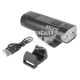 Фара велосипедна (Greys) 2xCree LED 1000lm, кріпл. на кермо, 4800mAh, роб. до 100 год, дисплей (GR10190)