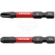 Насадки для викрутки ударні (Yato) PH3 50 мм, HEX 1/4", 2 шт. (YT-78042)