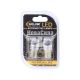 Лампочка 2-ох конт. груша біла LED SMD 12V 9-діодів 2835 P21/5W BAY15d (Solar) (к-т.-2шт.) (SL1419)
