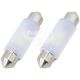 Лампочка 2-х цокольная LED T11_C10W SMD белая 3-диоды 12V-5 Вт T11 39мм. CANbus (Brevia) (к-т.-2шт.) (10115X2)