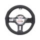 Чехол руля L экокожа черный 39-41см. (CarLife) 260 (SW260L)