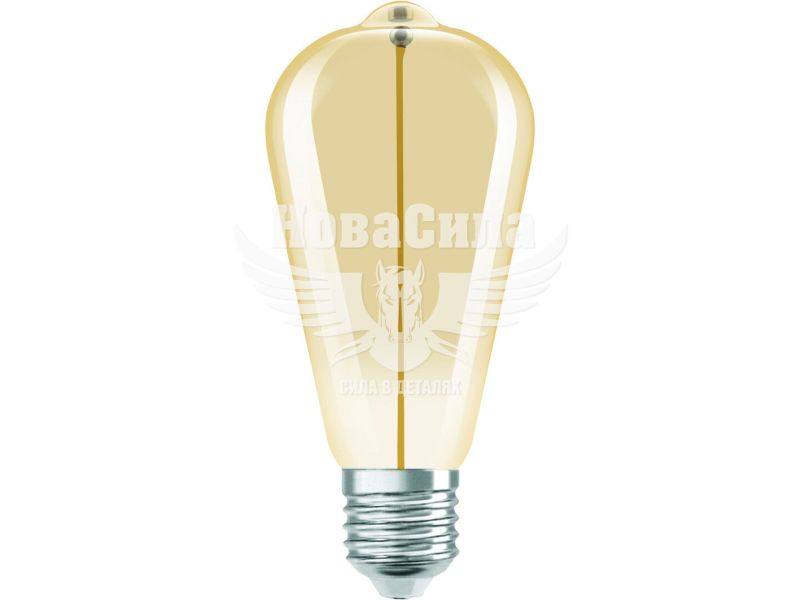 ETRON Світлодіодна лампа E27 Filament Magnetic 3Вт 1800K ST64 Golden