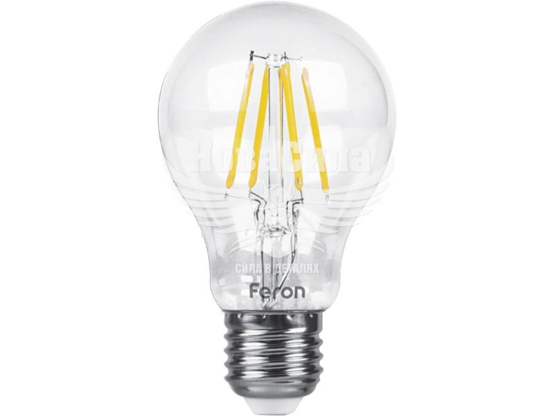 Feron Світлодіодна лампа E27 Filament LB-63 8Вт 4000K A60