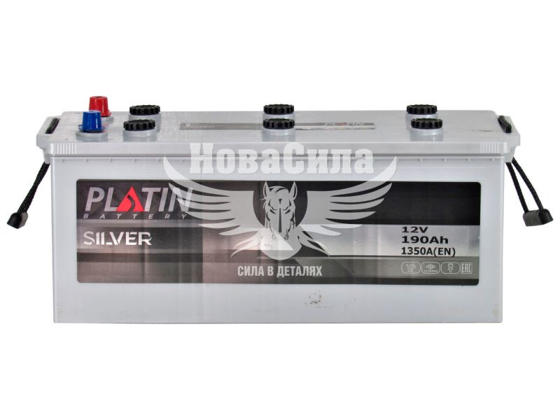 АКБ 190-А/Ч (Platin) Silver (L+) 1350A (513х223х223мм.)