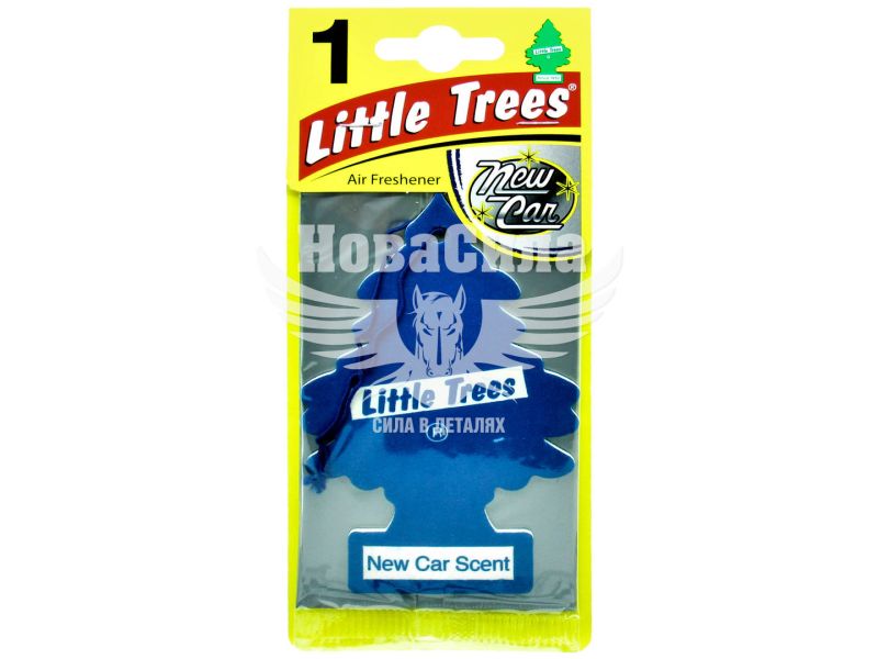 Ароматизатор (Wunder-Baum) Little Trees New Car 5г. (суха ялинка)