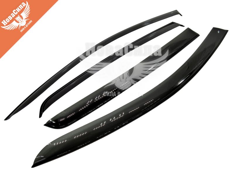 Вітровики VW Golf V з03-08р.в. клеючі (Cobra)