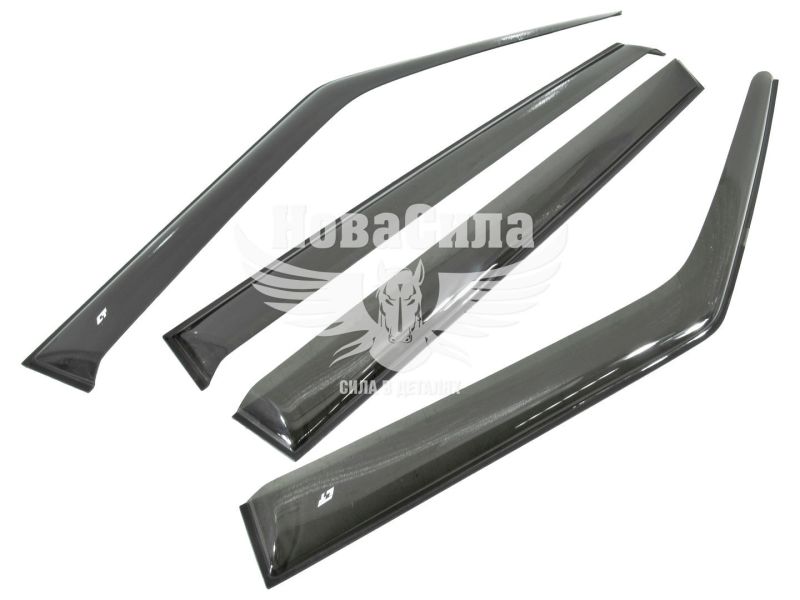 Вітровики Skoda Fabia II з07-14р.в. клеючі (Cobra) (універсал)