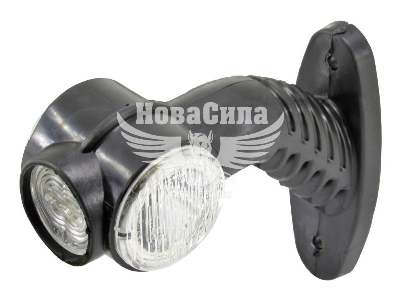 Ліхтар габаритний ріжок (Mars) LED 24V косий коткий