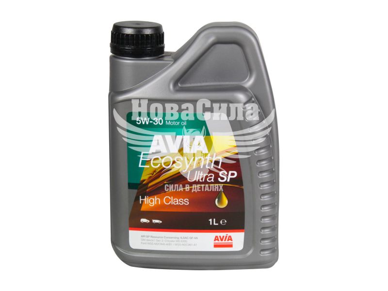 Моторна олива бензин, дизель 5W-30 (AVIA) ECOSYNTH Ultra SP 1л.