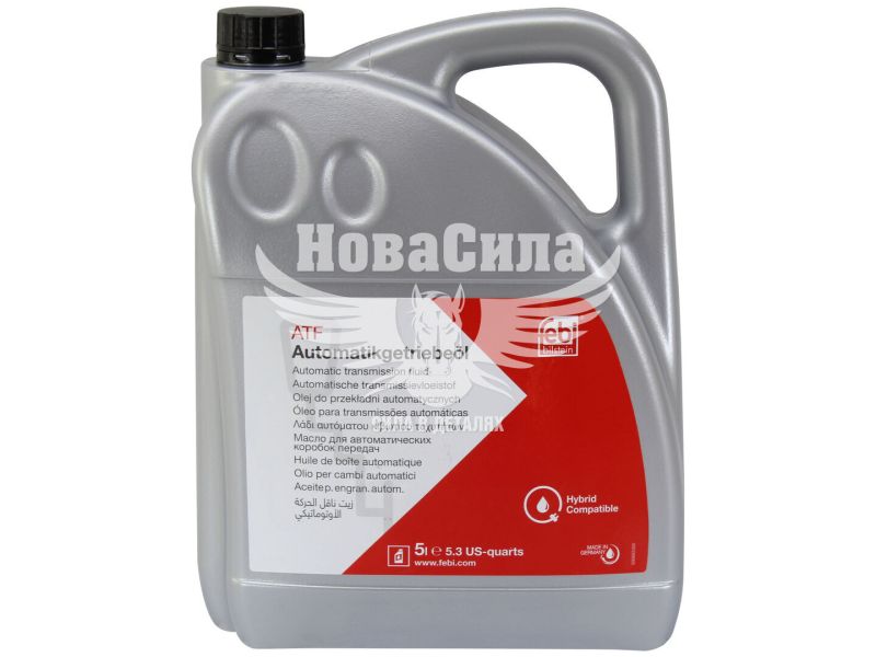 Трансмісійна олива ATF для АКПП (Febi) 5л. (ZF 8)