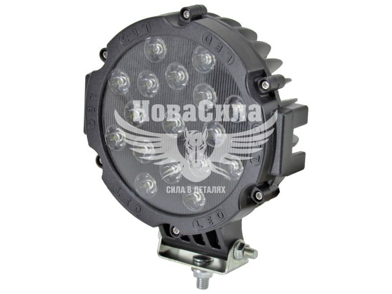 Фара світлодіодна LED 51W 6000К (OFF ROAD) (175х170х65мм.)