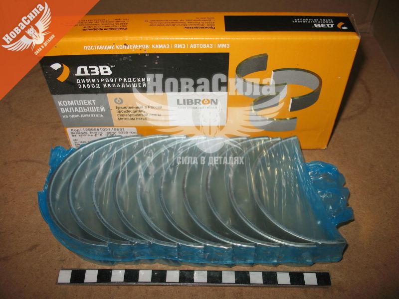 Вкладиш колін. валу 5320-Камаз корінь Р-6 (ДЗВ) (d=93.50)