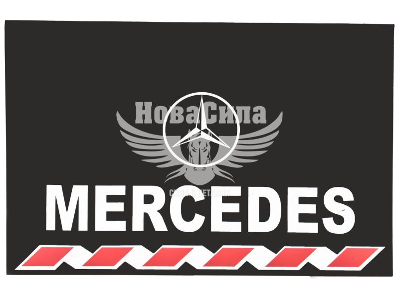 Бризговик вантажний Mercedes 400х600мм. (Poland Product)