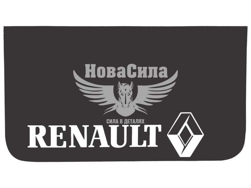 Бризговик вантажний RENAULT 360х640мм. (Dexwal)