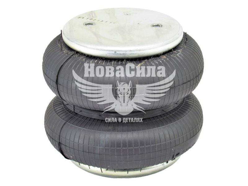 Подушка пневматична SAF, ROR, KOGEL підйомна вісь (Airtech) (кріплення навхрест)