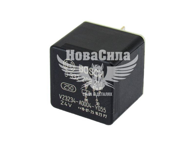 Реле в блок запоб. MB Truck 5-кон. 24V 20A (Bosch)