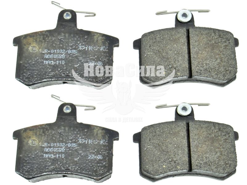 Колодки гальмівні Audi 80, 90, 100 з77-94р.в. зад. (Allied)