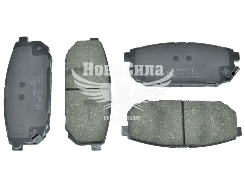 Колодки гальмівні KIA Sorento з02р.в. зад. (Profit) (Ceramic)