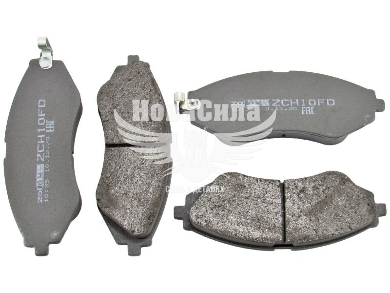 Колодки гальмівні Chevrolet Lacetti перед. (Zollex) (з датчиком)