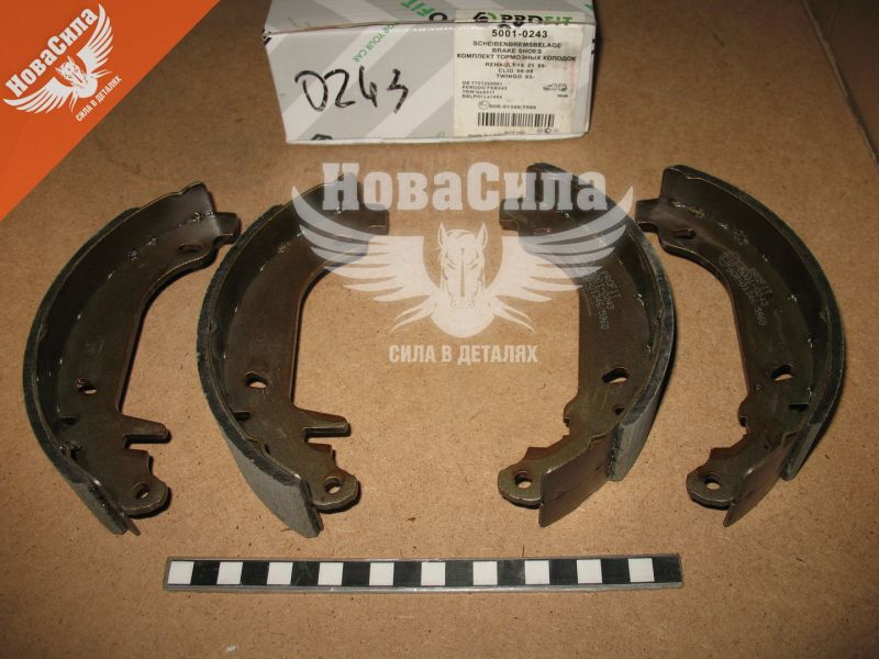 Колодки гальмівні Dacia Logan з04р.в. зад. (Bendix) (Profit) (180мм.)