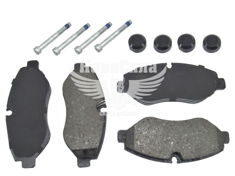 Колодки гальмівні MB Sprinter з06р.в. 209-518 перед. (Brembo) (Icer) VW Crafter