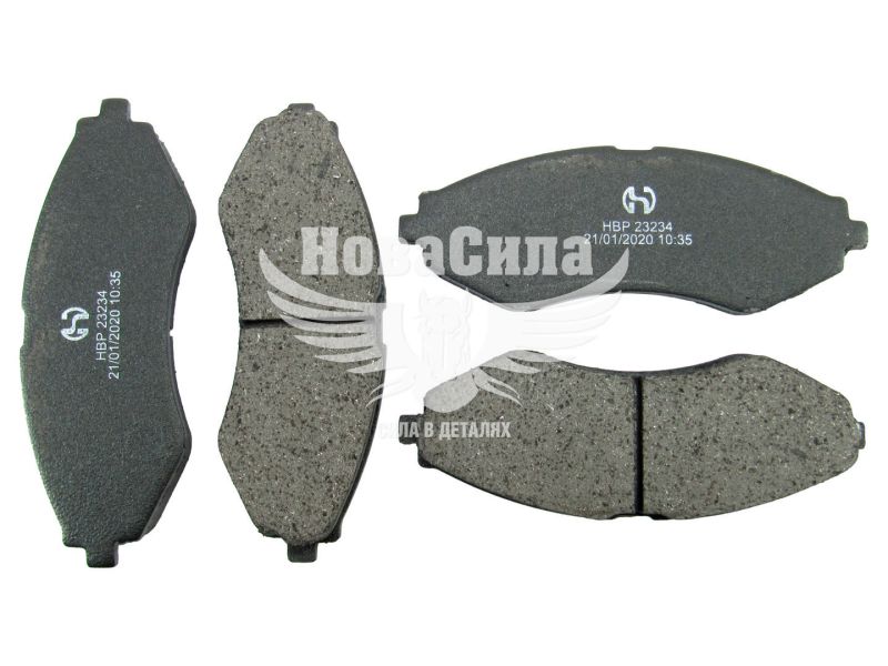 Колодки гальмівні D. Lanos перед. R-14 (Hort)