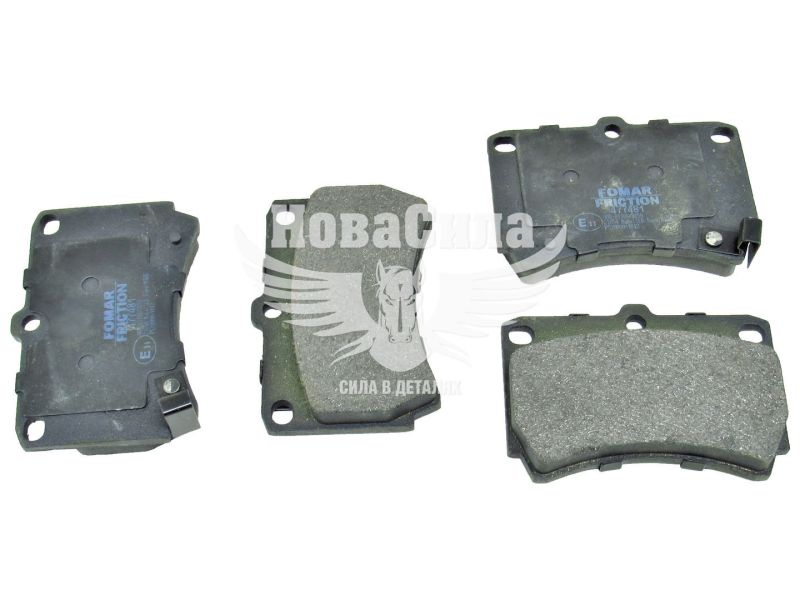 Колодки гальмівні Mazda 323 з89-98р.в. перед. (Fomar)