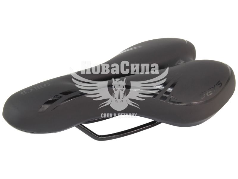 Сідло велосипедне (Greys) 280х160мм. GR70170