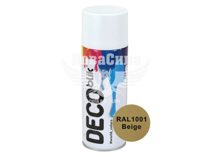 Фарба-спрей (Deco Blik) Бежева 400мл. (RAL 1001)